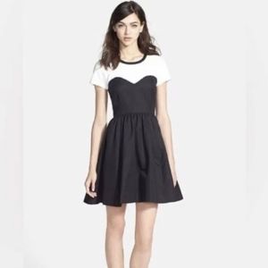 Kate Spade black and white dress